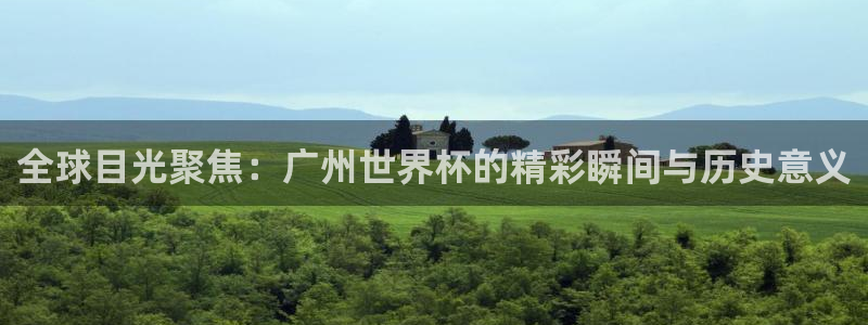 世界杯预赛赛程:全球目光聚焦:广州世界杯的精彩瞬间与历史意义